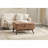 Mid-Century Modern Square Coffee Table Storage Bench, Assembled, For Living Room And Entryway | Gift Idea-781462529