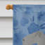 Caniche en polyester à 2 côtés 40 x 28 po standard welcome drapeau maison-957493097