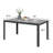 Rectangular Aluminum Outdoor Patio Dining Table