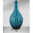 Rovigo 28" Teal and Black Fused Glass Table Lamp