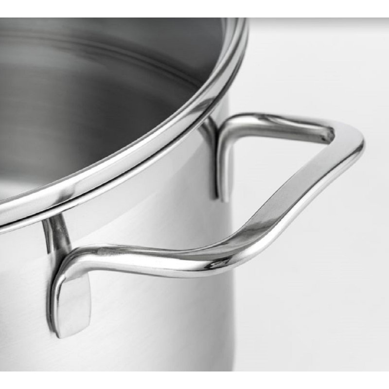 Faitout en acier inoxydable avec couvercle Prime Cook, 6,4 pte