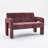 Compact Two-Seater Upholstered Sofa with Dual Armrests