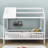 Hadrien Twin Wood House Bed with Fence-370013151