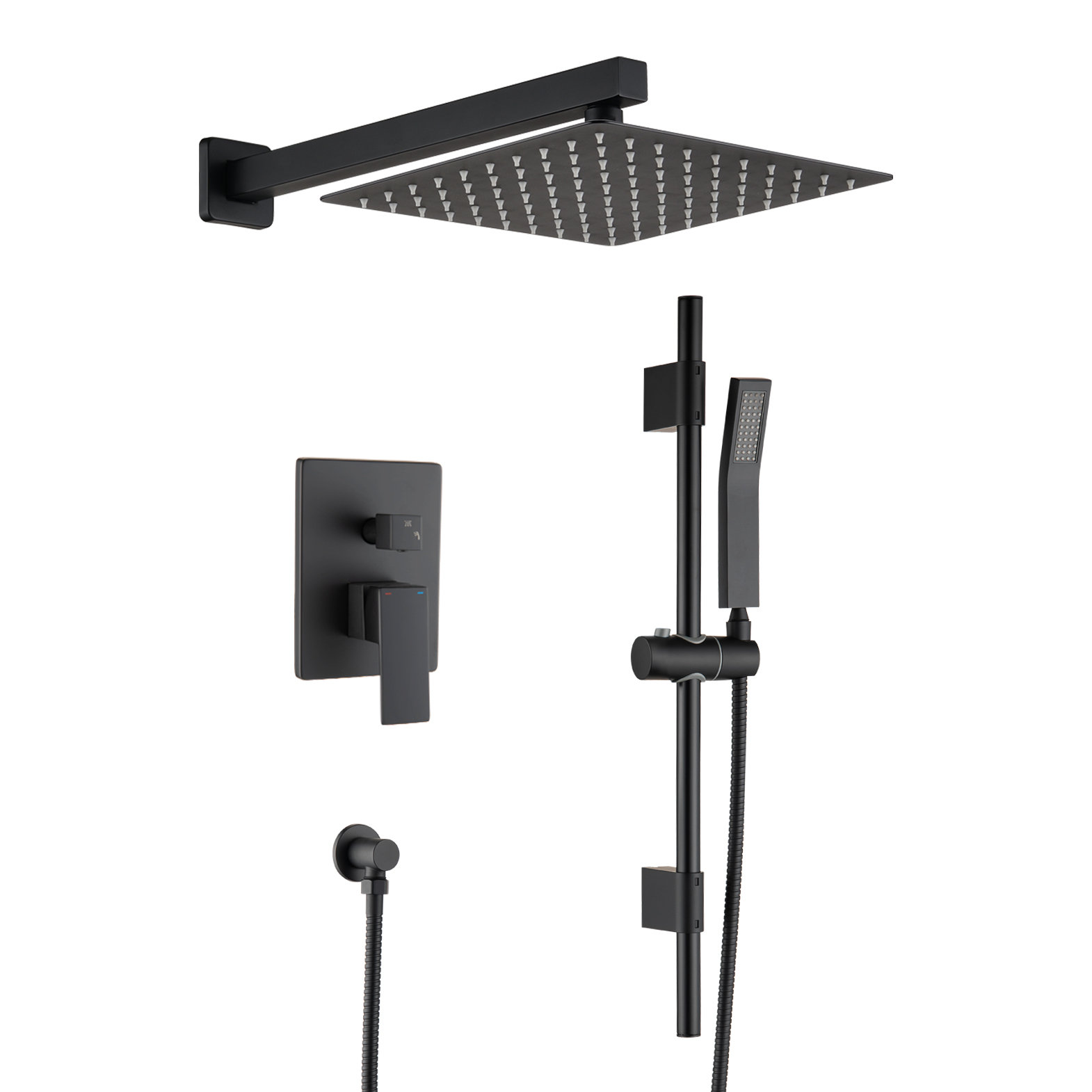 PROOX Complete Shower System with Rough inValve Wayfair