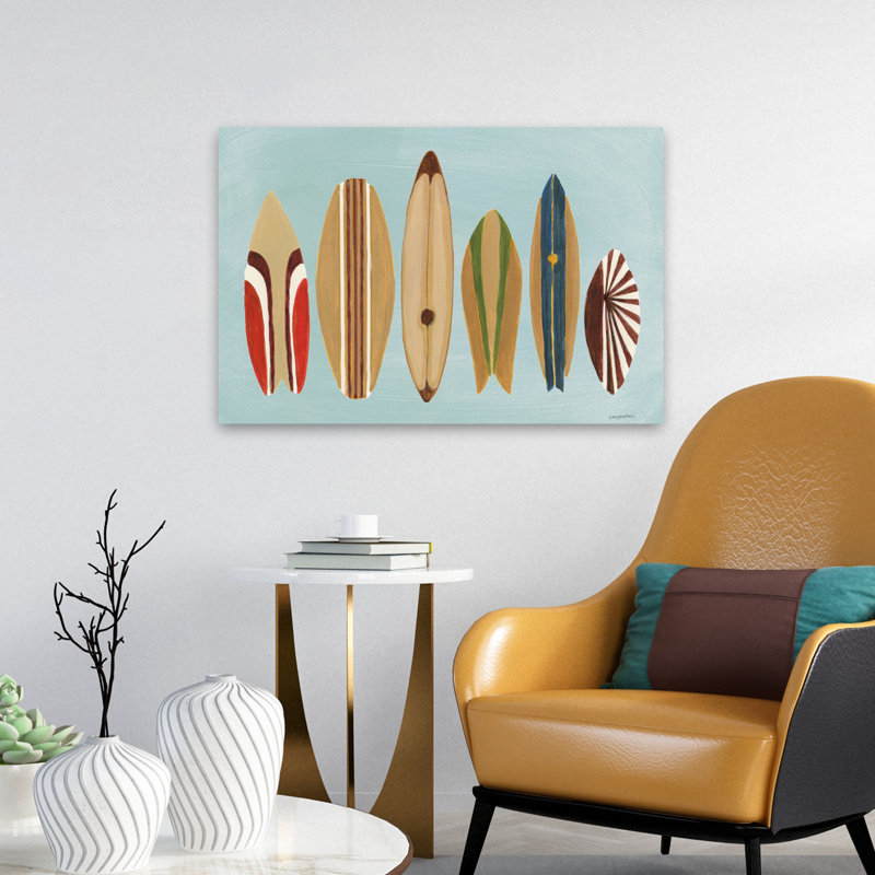 Contemporary Surfs Up, H 24 po x l 16 po