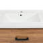 Meuble-lavabo 24 po avec lavabo en céramique - moderne, 3 armoires de rangement modernes 3 tiroirs, intriguant