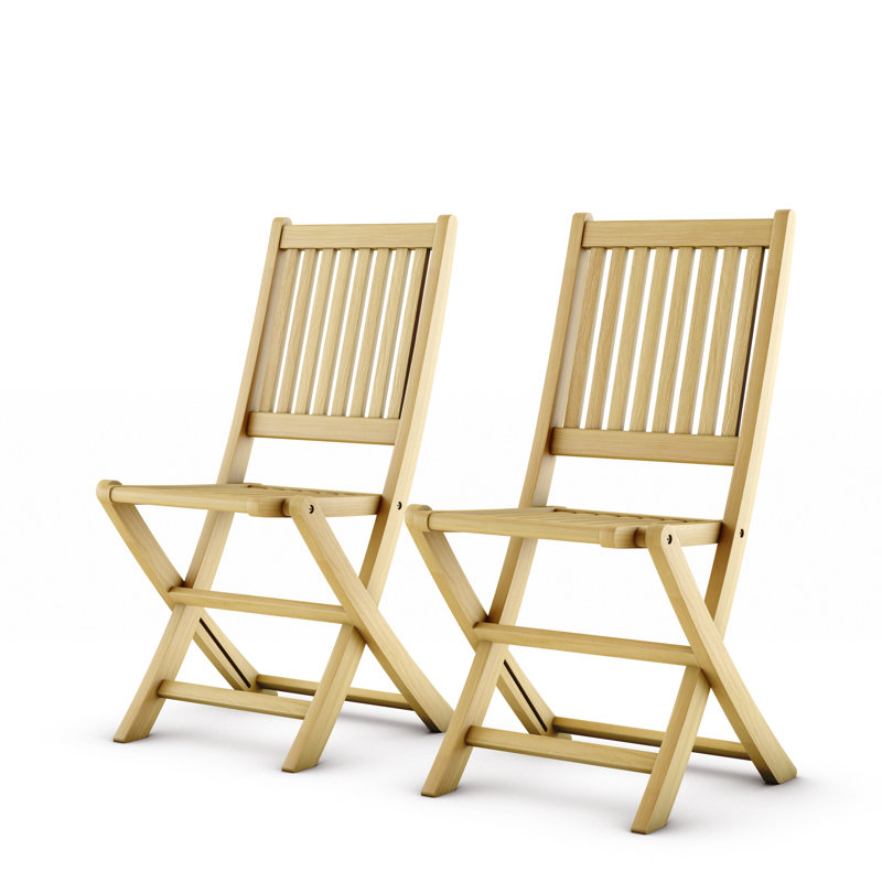 Chaise pliante - Bois de teck