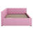 Full XL Size Upholstered Daybed With Pull-Out Trundle Bed, L Shaped Corner Sofabed Frame With Tufted Design Backrest-160608808