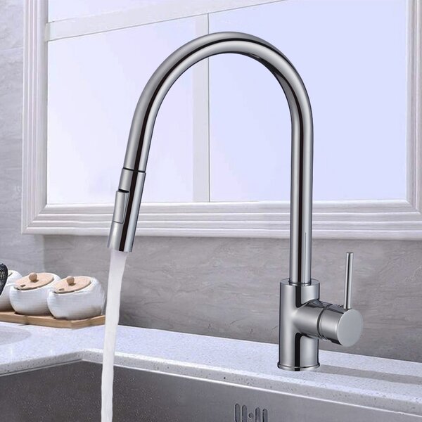 Unique Pull Out Kitchen Faucet | Wayfair