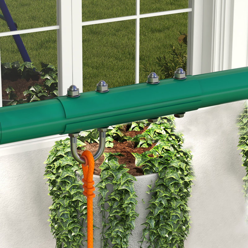 Ebern Designs Metal Swing Seat