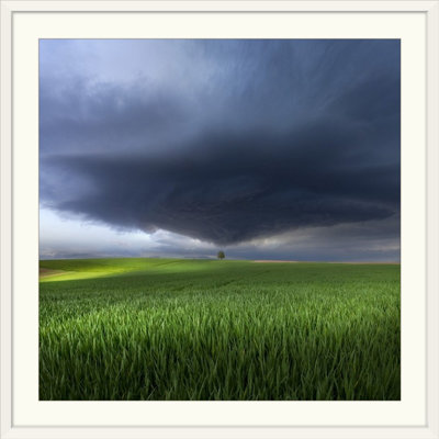 Reproduction de photo de Straub «Thunderstorm Cell Over the Alb Plateau» par Franz Schumacher