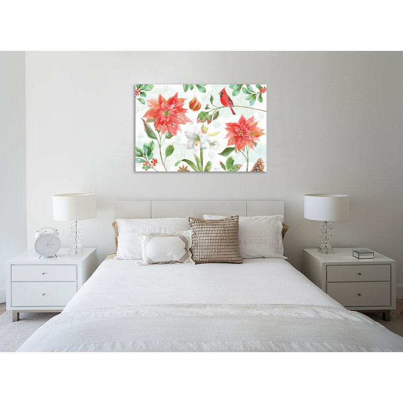 «Holiday Flora IV», toile tendue par Beth Grove, H 40 po x l 60 po x P 1,5 po