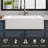 Single Bowl Fireclay Kitchen Sink-88991809