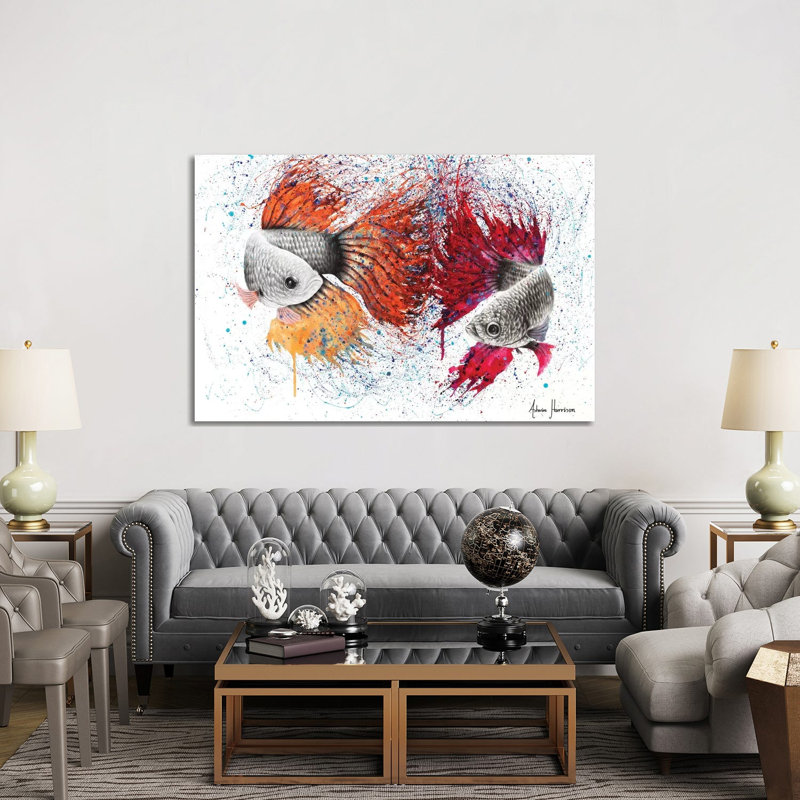 Brighter Together by Ashvin Harrison - Print on Canvas, Wrapped Canvas, 152.5 cm H x 101.5 cm W x 3.175 cm D