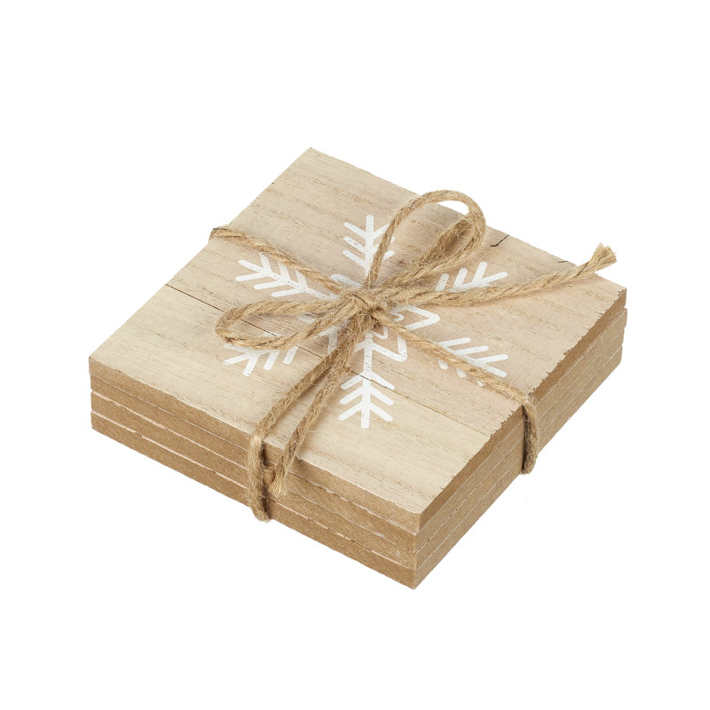4 Piece Coaster Set