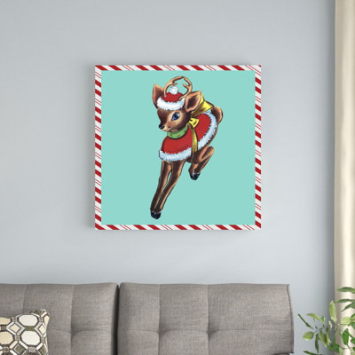 1955 Christmas III par Alicia Ludwig - reproduction d'art sur toile tendue