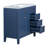Hephzibah Freestanding Standard 1 Single Vanity Bathroom Vanity With Ceramic Top-2091931602-2121765360