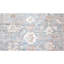 Hand Knotted Wool Area Rug in Silver