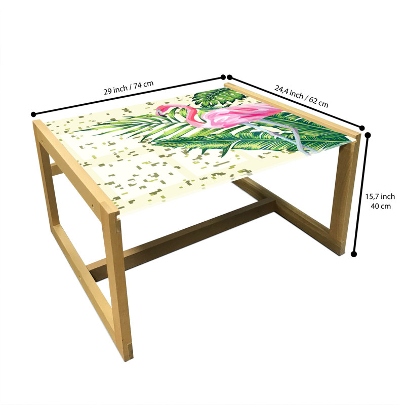 Jachelle Sled Coffee Table, 62cm H x 74cm W x 40cm D