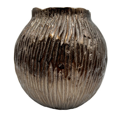 Vase de table en aluminium Fulgencia