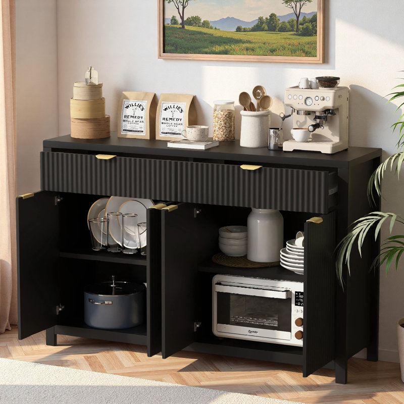 55'' Sideboard, Black