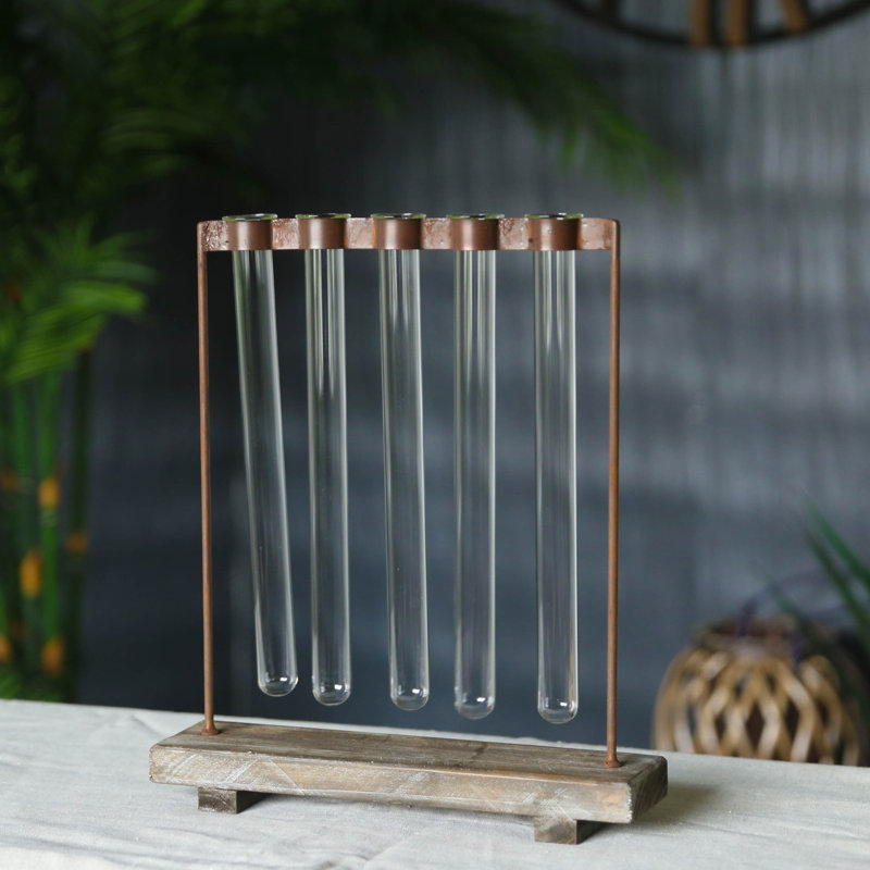 Vase de table suspendue en métal Wautoma