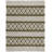 Geometric Hand-Woven Wool and Cotton Area Rug-2061940168