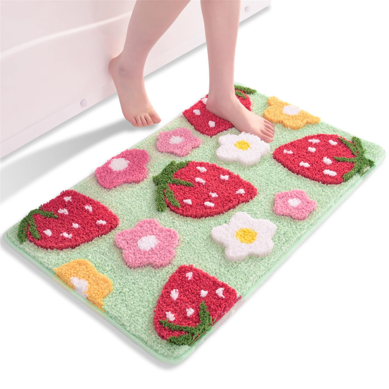 Dehanae Non-Slip Bath Rug