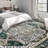 Anran Machine Washable Green Area Rug-870287818