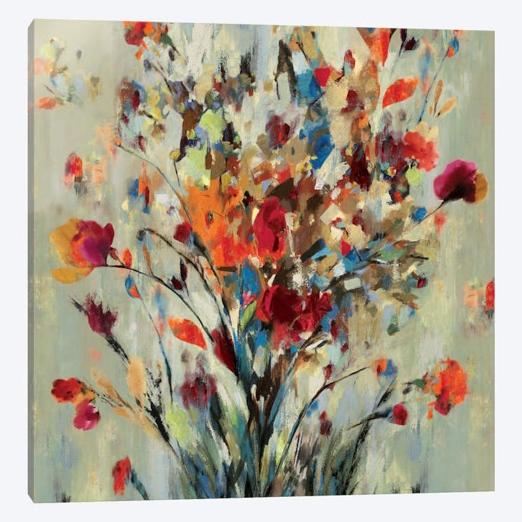 « euphoria », reproduction sur toile, H 12 po x l 12 po x P 0,75 po, Toile tendue, Pas de tapis