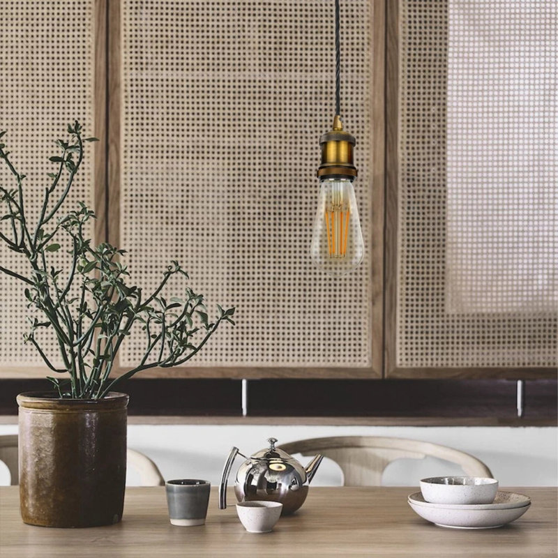 Annahy 1 - Light Single Pendant, Yellow Brass