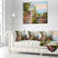 Coussin lombaire Landscape House