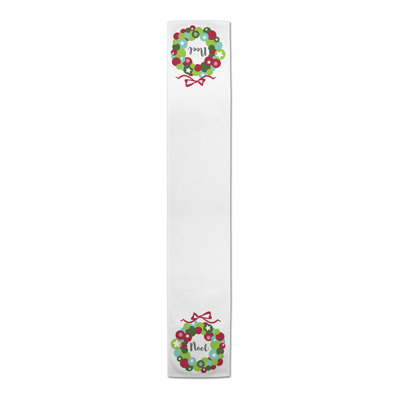Carnes Noel Wreath Runner, 90" L x 16" W