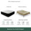 Orthopaedic 20cm Memory Foam Mattress Single Size 3, 4, 4.6, 5Ft Medium Firm Back Support-130038332