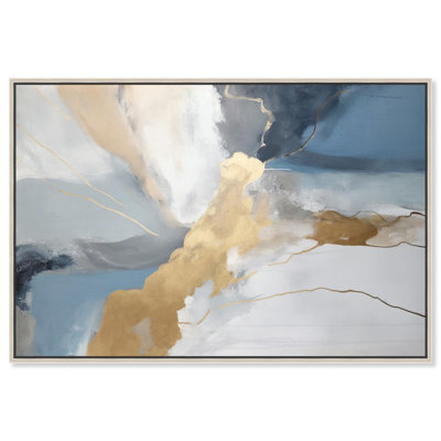 «Mistery Canvas Elegant Abstract Wall Art» par Art Remedy