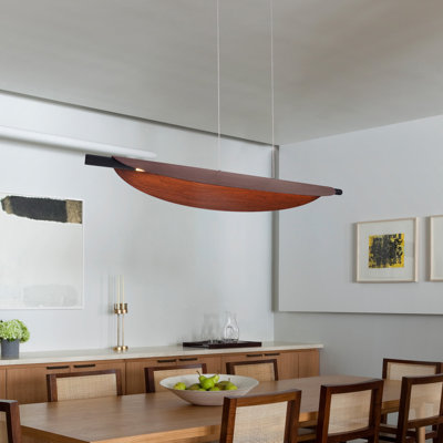 Modern Creative Leaf Led Chandelier Lighting For Dining Room