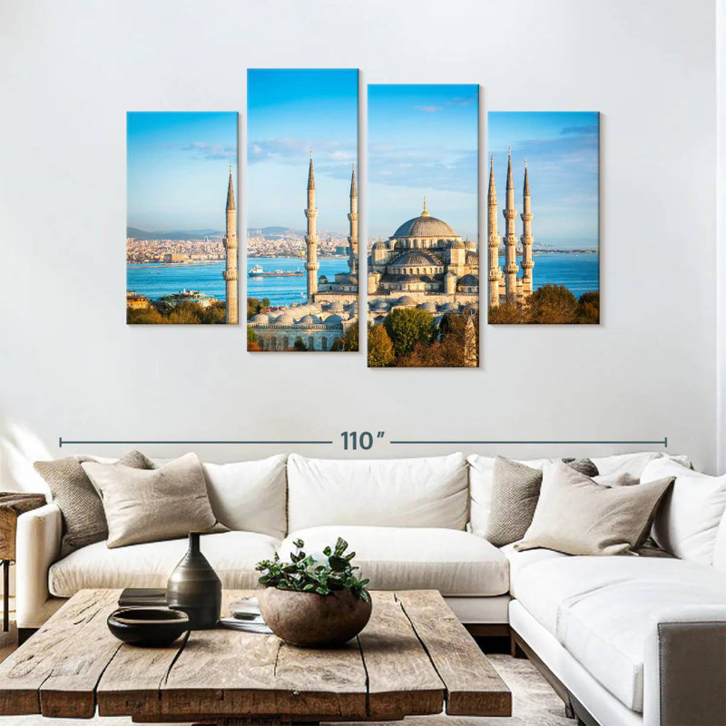 Keesha Mosque, 54"H x 84"W
