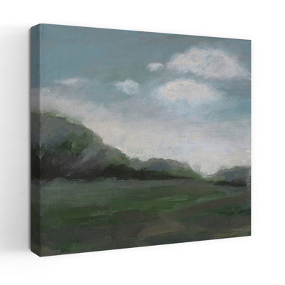 Art contemporain de paysage abstrait M Mell Hill 2