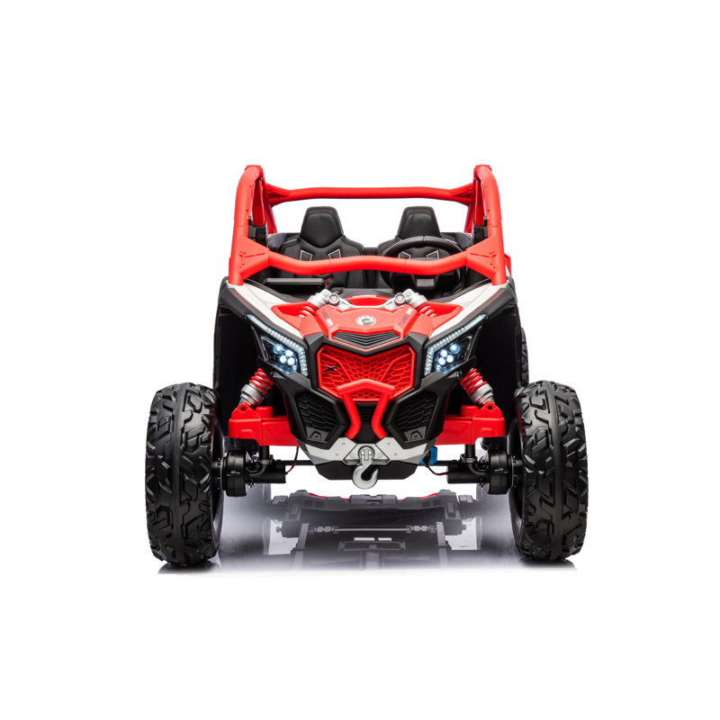 Freddo 48 Volt 2 Seater Battery Powered Ride On with Remote Control, Red