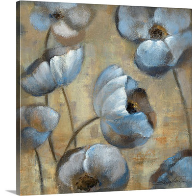 Dusk Flowers " Flowers In Dusk I " by Silvia Vassileva