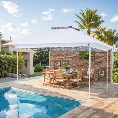 141.73'' W x 141.73'' D Metal Pop-Up Canopy