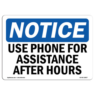 Utiliser le téléphone pour obtenir de l'aide après les heures d'ouverture