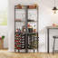 Aljawhara Wine Bottle & Glass Rack-458805701