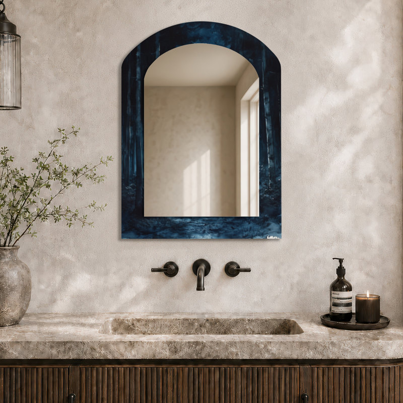Miroir mural Boho, 34" x 25"