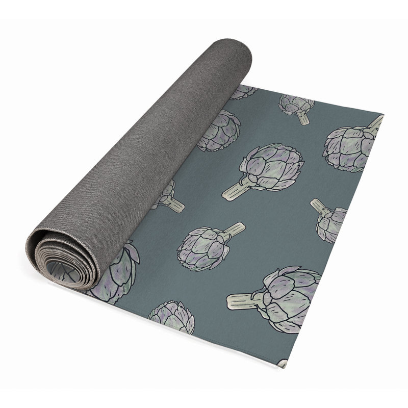 Tapis d'été Summer Artichaut, Tapis de couloir 2 pi 6 po x 8 pi