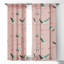Ensemble de 2 rideaux de fenêtre Holli Zollinger Flamingo-602262308