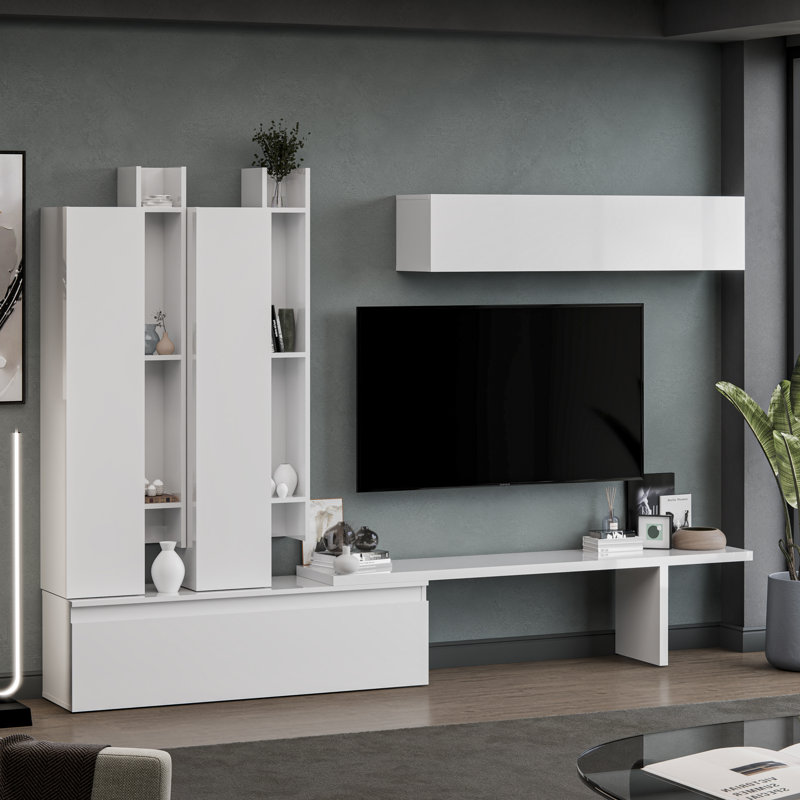 Azur Entertainment Centre, White