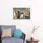 Happy Pet Family Contemporary Cat Dog Wall Art Print 1 Piece Wrapped Canvas Wall Art-889300692