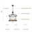 6-Light 21.5" W Lantern Chandelier-86134982