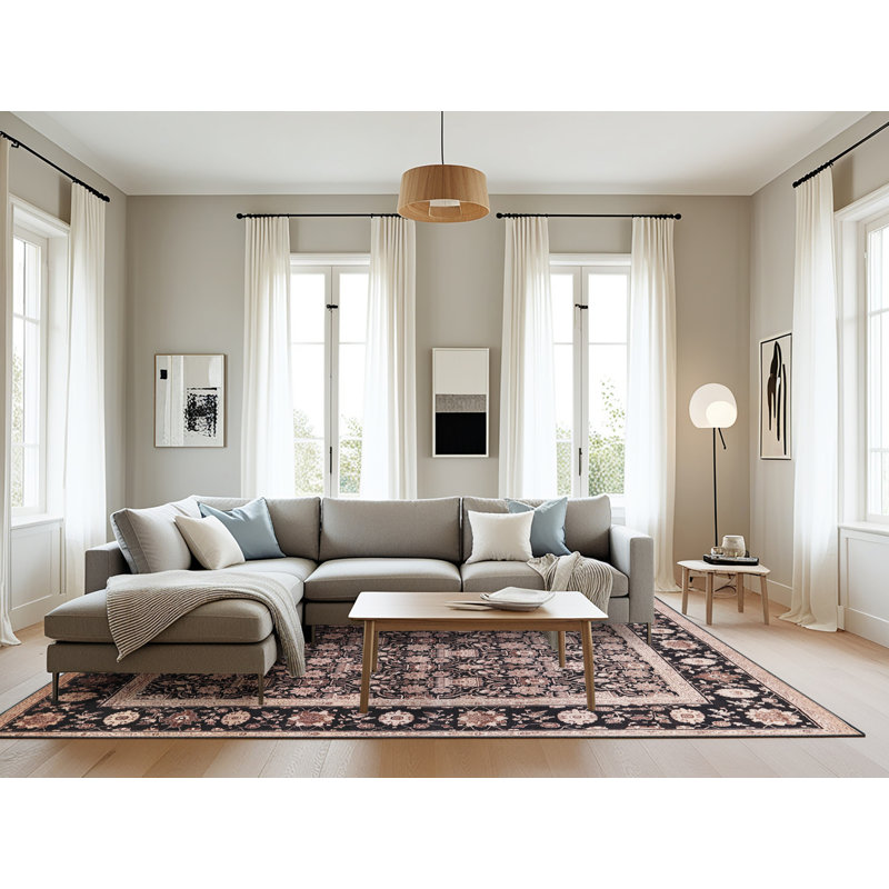 Oriental Indoor Rug, Rectangle 8' x 10'